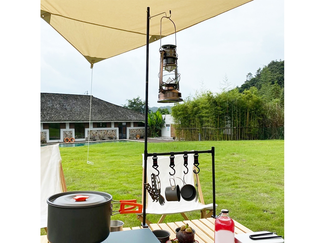 Rack Plegable para Camping e Cozinha Outdoor