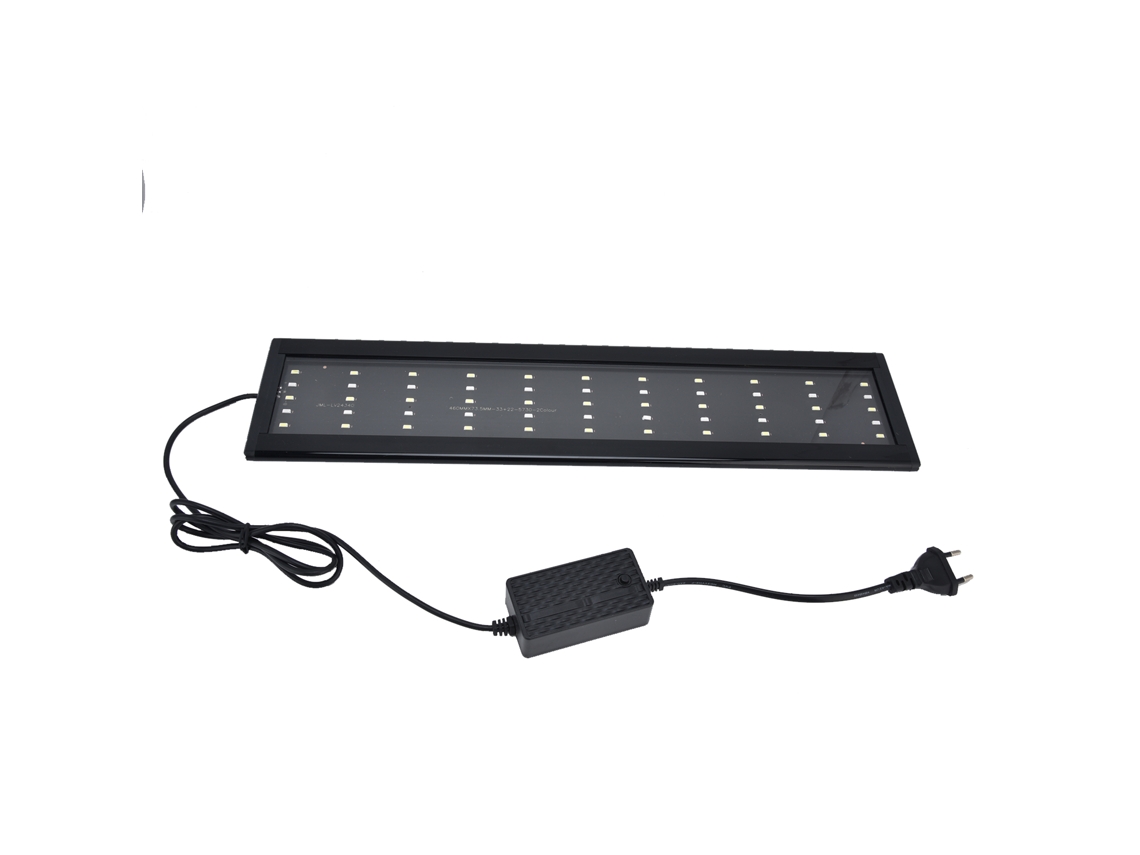 Luz de Aquário Led Ultra Fina Ajustável com Suporte