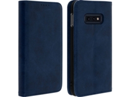 Capa Wallet Para Samsung Yemaesre Azul