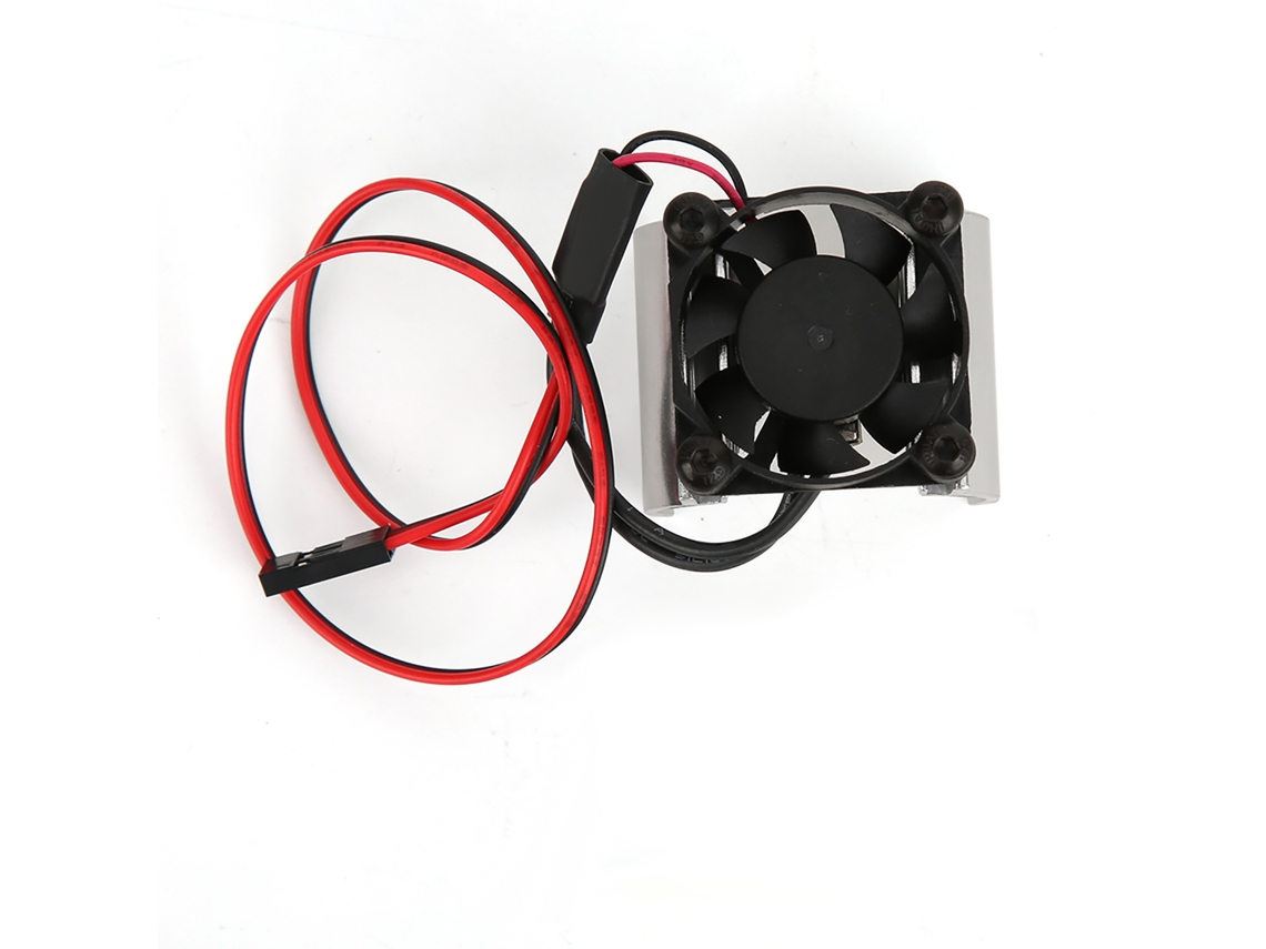 Motor Carro Rc 1/10 Cooler Compatível Traxxas Trx 4 Prata