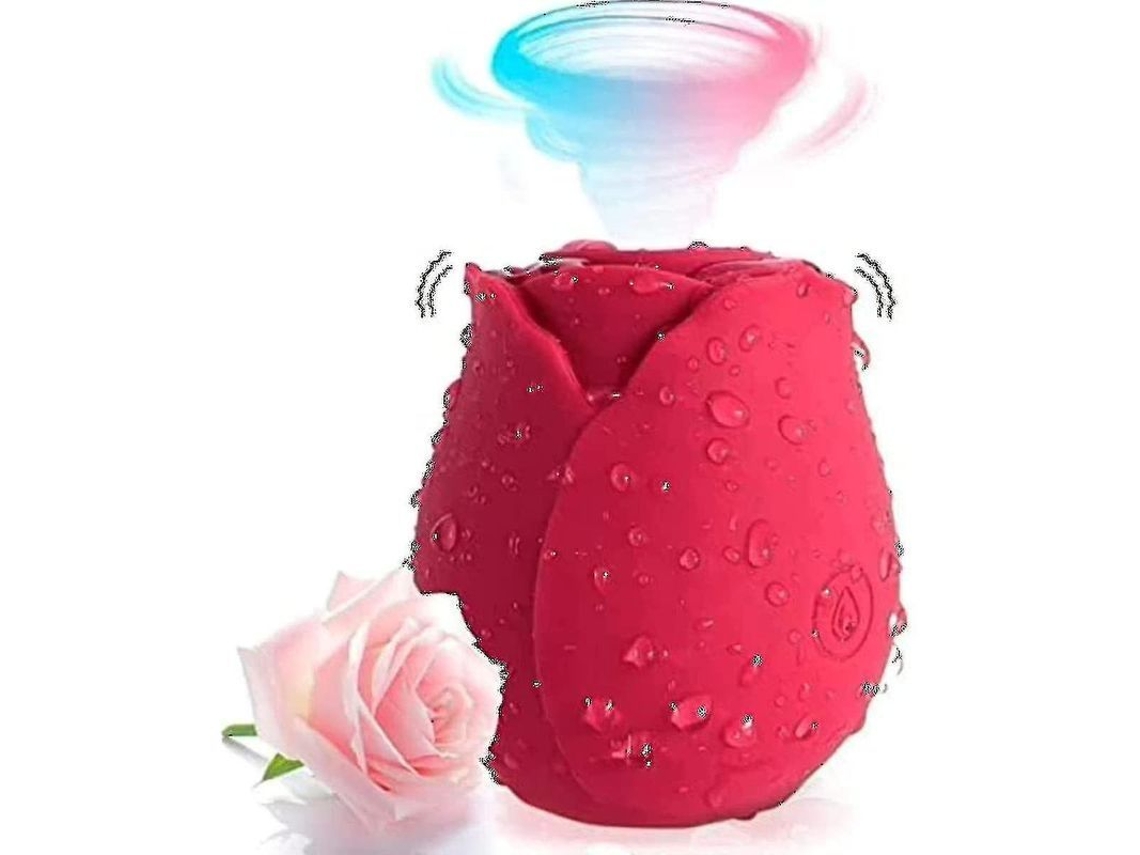 Massager Mini Rose Feminino 10 Modos Alivio Estresse 2022 Ipx6 À Prova D'água