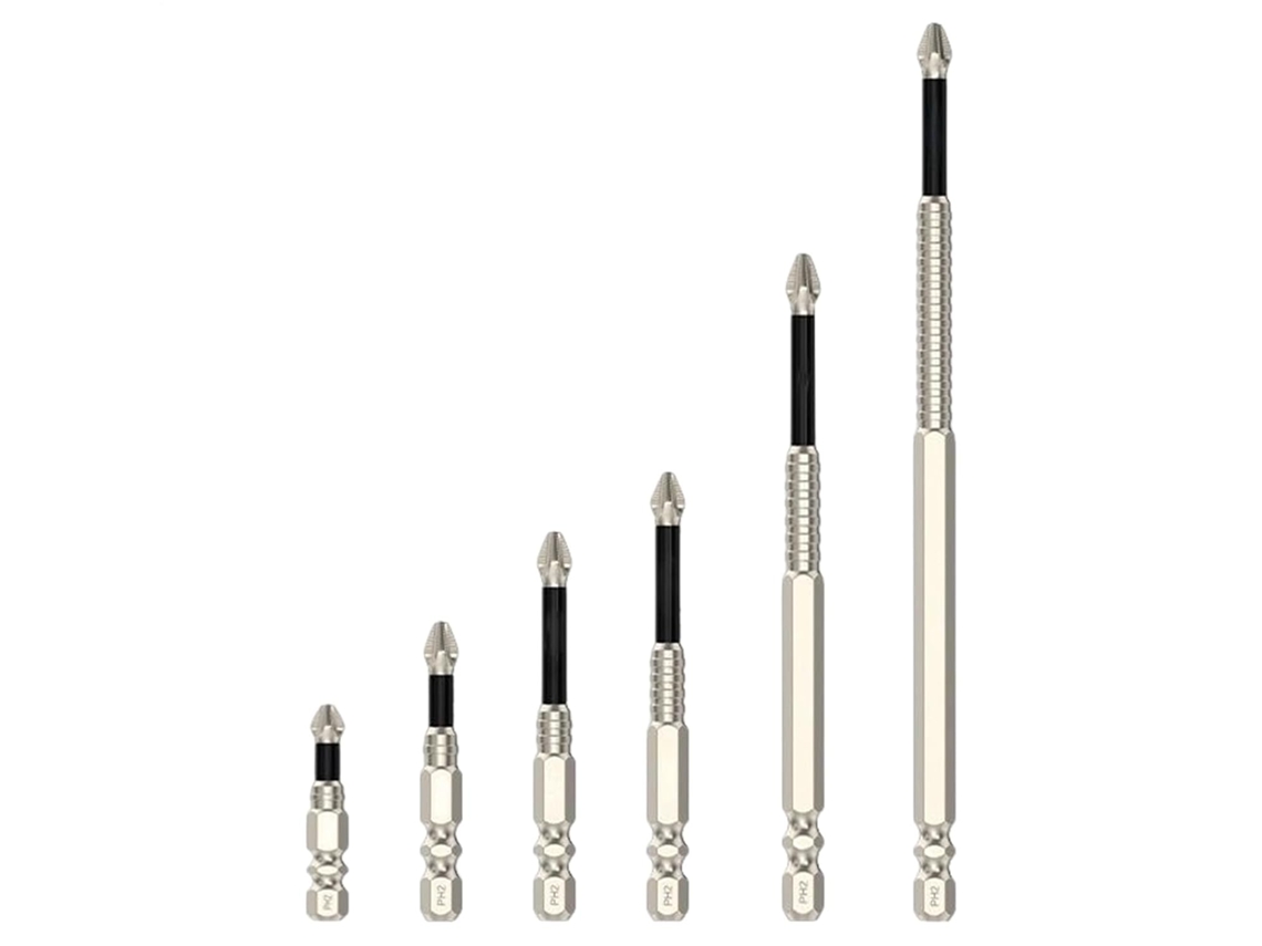 Conjunto De 6 Chaves Fenda Magnéticas Com Cabo Antiderrapante.