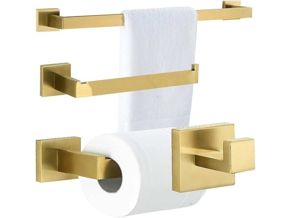 Porta-toalhas Em Aço Inoxidável, Porta-papel Toalha, 1 Unidade