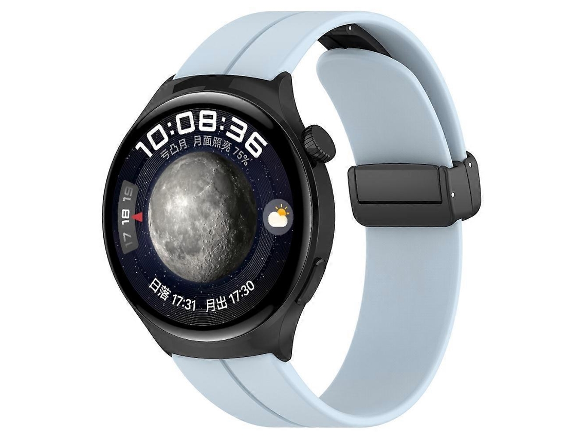 Pulseira De Silicone Com Fecho Dobrável Para Huawei Watch 4 / Watch 4 Pro