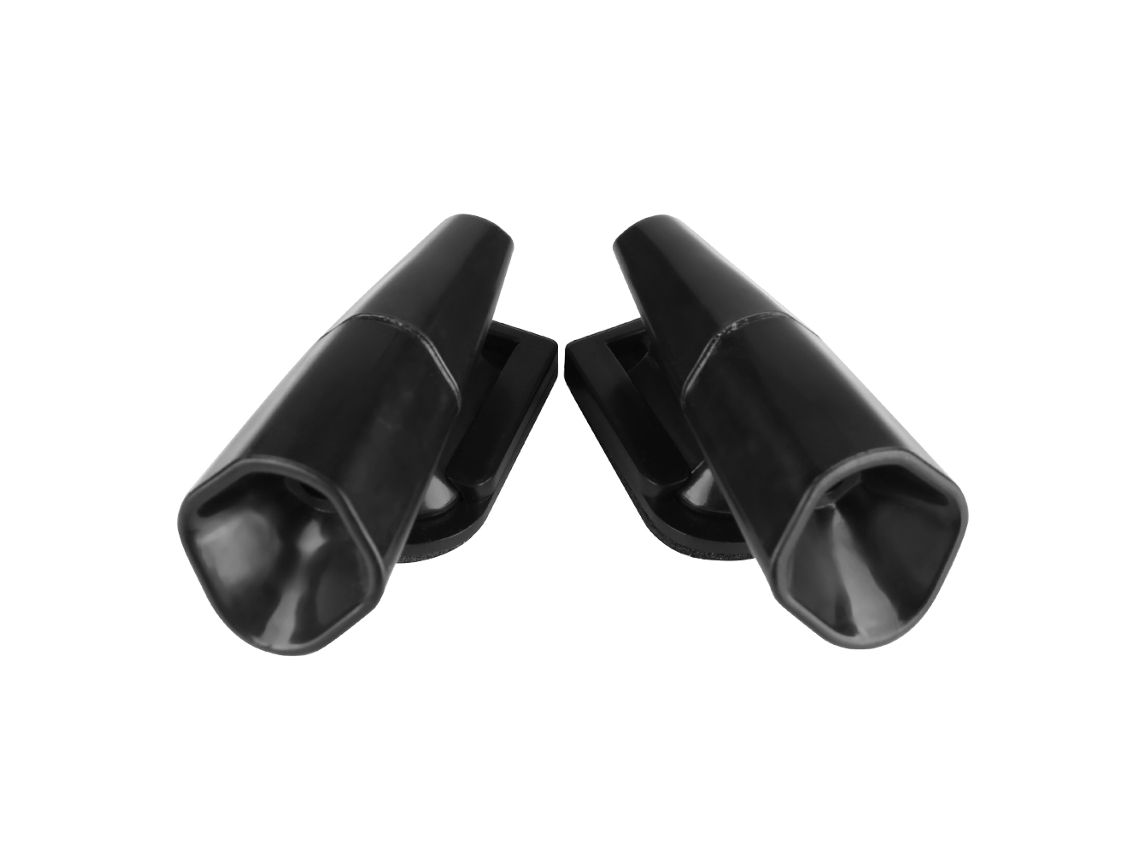 2pcs Repelente De Animais Ultrassônico Com Energia Eólica Para Automóveis E Alerta Preto Other