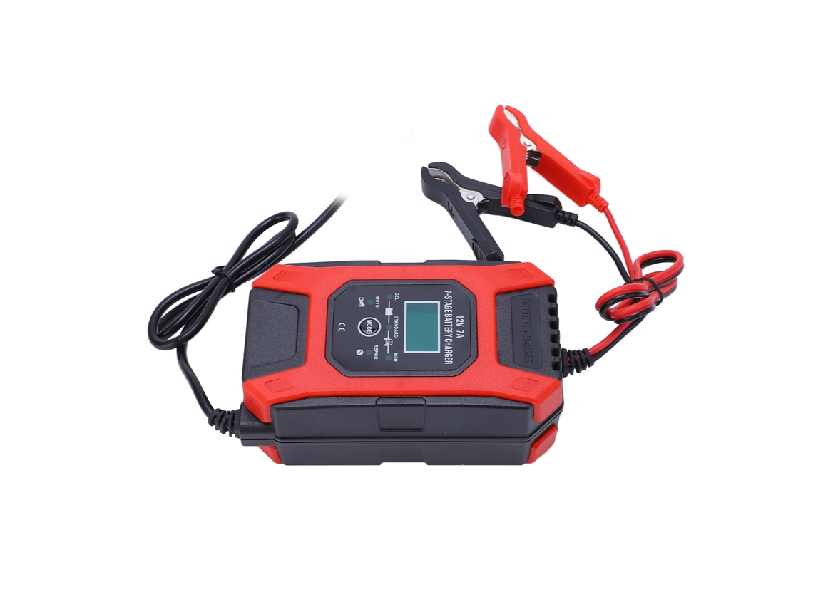 Carregador De Bateria Inteligente Laxiscreed 12v 7a Com Reparação Em 7 Etapas Para Manutenção Eficiente
