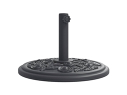Parasol Base, Parasol Bases Vidaxl Preto Polietileno (n/a)