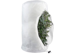 Sacos De Proteção Contra Geada Para Plantas, Capa Reutilizável Com Cordão, Saco De Lã De Jardim Inverno Xl-140x200cm Blanco