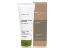 Espuma De Limpeza Facial Suavizante Mary&may Houttuynia Cordata + Tea Tree 150ml