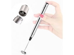 Mini Batedor De Leite Portátil De Aço Inoxidável, Batedor De Café Sem Fio Leve Para Uso Externo Pode Ser Usado Para Café 32*