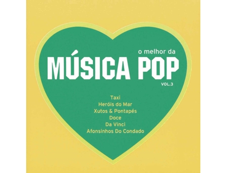 CD O Melhor da Música Pop 3