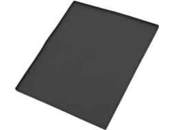 Capa Protetora De Silicone Preta Para Máquina De Lavar E Secar Roupa, Tapete Multifuncional Resistente À