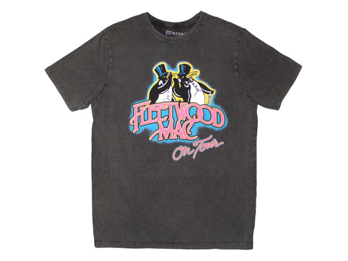 Rockinstone Fleetwood Mac 'on Tour' Black High Quality T-shirt Unisex--s
