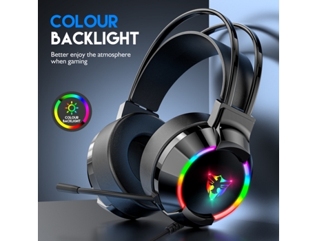 Auricular Desportivo Sem Fios Com Led Luminoso E Bluetooth Tuya