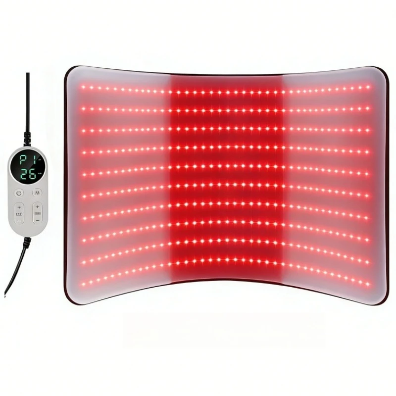 (Travesseiro impermeável) Almofada multifuncional portátil para terapia com luz vermelha para uso doméstico.