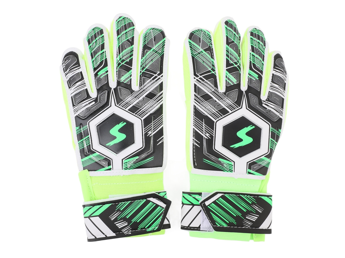 Business luva de Goleiro Infantil de Futebol com Resistência a Colisões e Grip Verde Tamanho 7