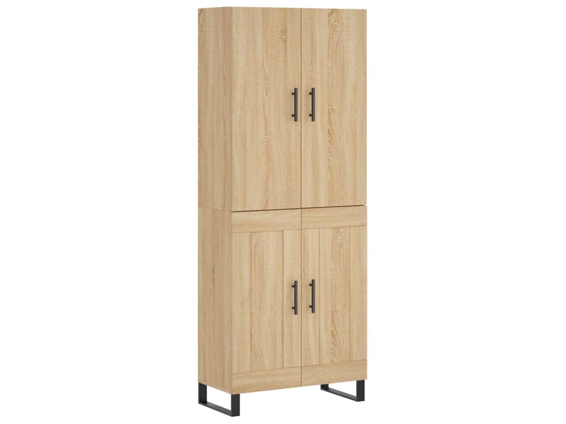 Highboard, Highboards Vidaxl Marrom Madeira Processada (n/a)