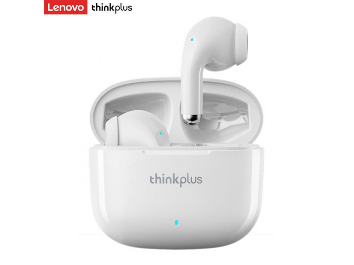Auriculares Bluetooth True Wireless Lenovo Lp40Pro Compatível com Original Branco