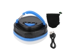 Lanterna de Acampamento Led Portátil Recarregável, Multifuncional, para Camping, Emergência, Azul | S/MARCA