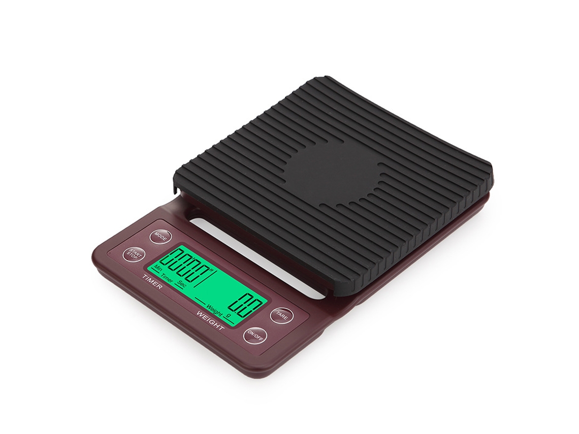 5000g / 0,1g Aço Inoxidável Digital Lcd Cozinha Jóias Eletrônico Brilvibera