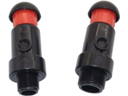 Conector de Tubulação, Válvulas Automáticas Entrada e Saída, Plásticas 3/4", Acessórios para Irrigação,