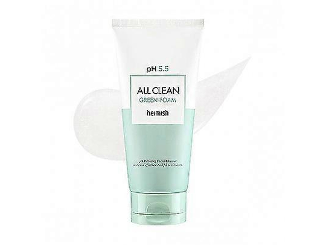 Espuma De Limpeza Heimish All Clean Green 150g - Espuma De Limpeza Para Pele Sensível