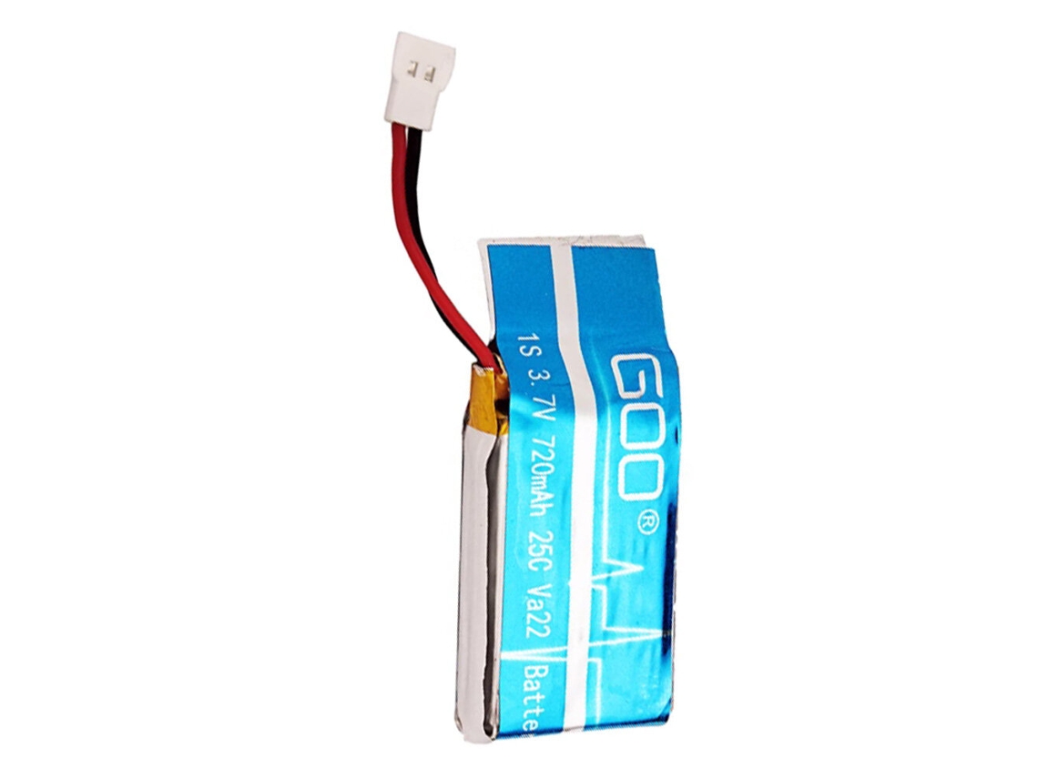 Bateria de 3,7 V 720 Mah para Helicóptero Rc Brushless Xk K123 K124 V931 de 6 Canais MDUG