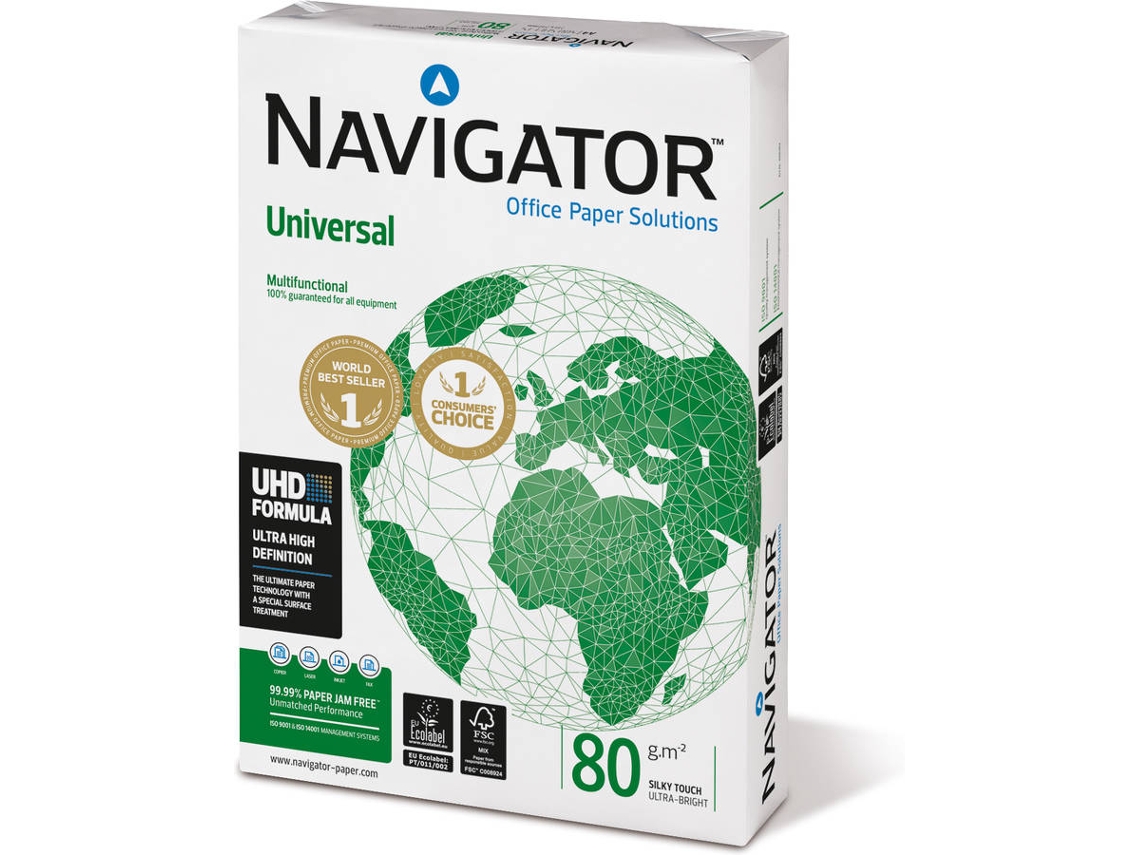 Papel de Impressão NAVIGATO Expression 90 gr A4 500 folhas