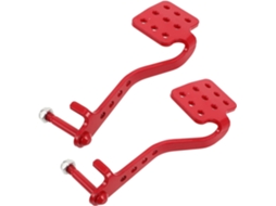 Kit de pedais de metal para kart, incluindo freio e acelerador, com resistência.