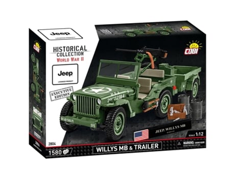 Edição Executiva Willys Mb Trailer Cobi