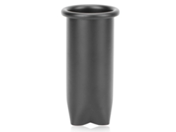 Suporte para secador de cabelo em aço inoxidável 2026, para banheiro, resistente ao calor e com espaço para armazenamento, preto.