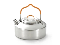 Olla De Agua Para Camping Portátil Tetera De Acero Inoxidable Con Asa Para Picnic Pesca Mochilero Té Café