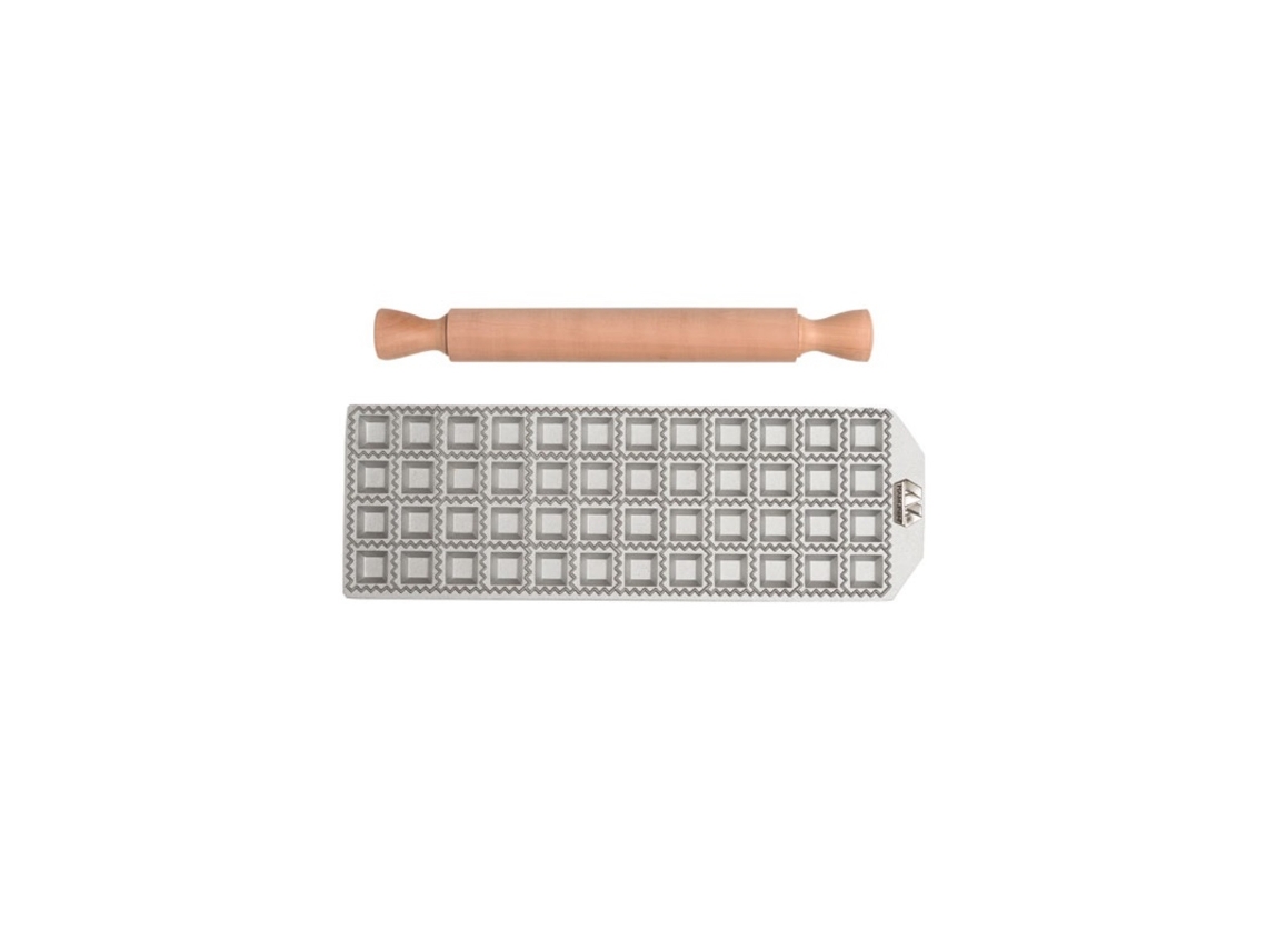Molde 48 Raviólis Quadrados 2 5X2 5Cm Ra-Q25X48-Cls MARCATO