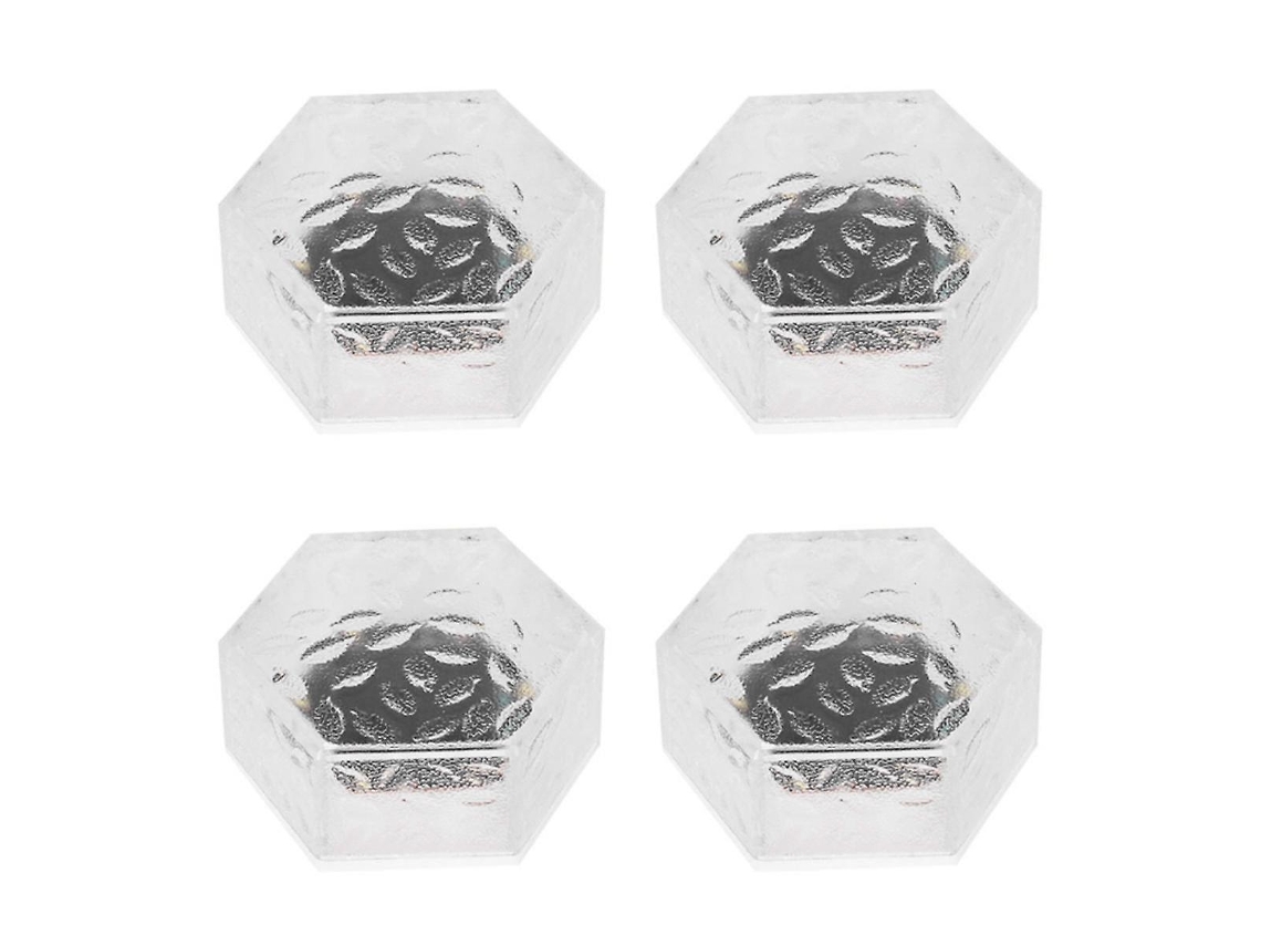 Peças De Luzes Solares Para Deck, Luzes De Jardim À Prova Dágua Para Áreas Externas, Escadas De Quintal, Lâmpadas Hexagonais En Aquaforge