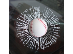 Sticker De Ventana De Coche 3d Simulación Deportiva Golf/béisbol Resistente Al Agua Y Sol Autoadehesivo