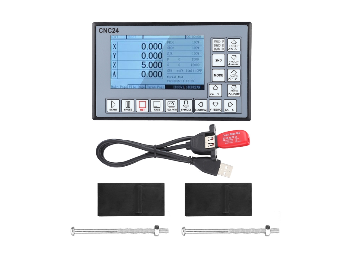 Sistema De Controle Cnc 4 Eixos Ddcs V1.1