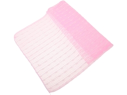 Toalha De Banho Esfoliante Japonesa 89x30 Cm, Tecido Texturizado Para Massagem Corporal, Secagem Rápida, Rosa, Para