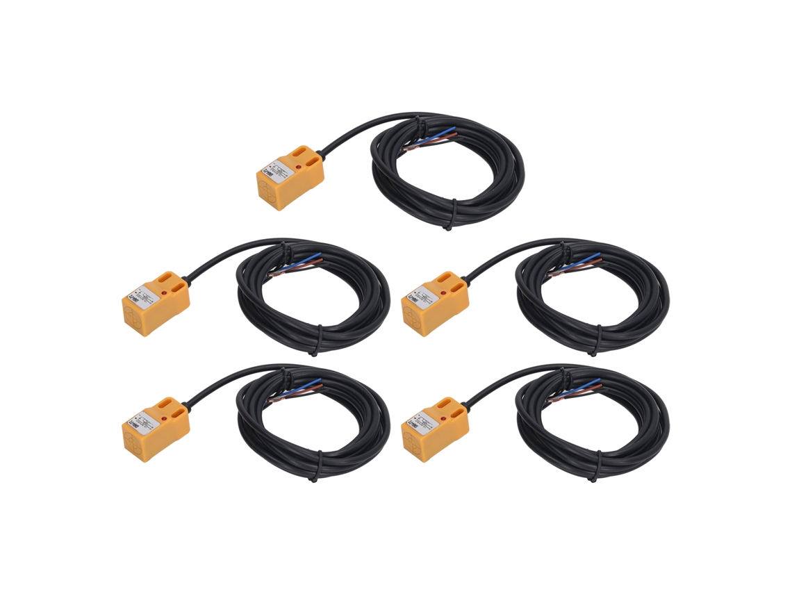 5 Peças Sensor De Proximidade Npn Normally Open 10‑30vdc 100ma Para Detecção