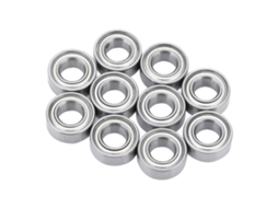 10 Peças De Rolamento De Bola Mini Aço Cromado Resistente Ao Desgaste Para Impressora 3d