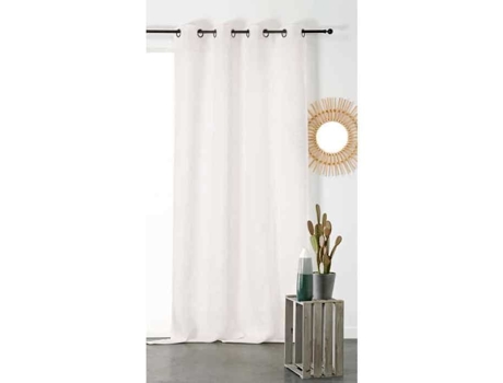 Cortina Filtrante e Natural em 100% Linho Branco 145 X 260 Cm LINDER
