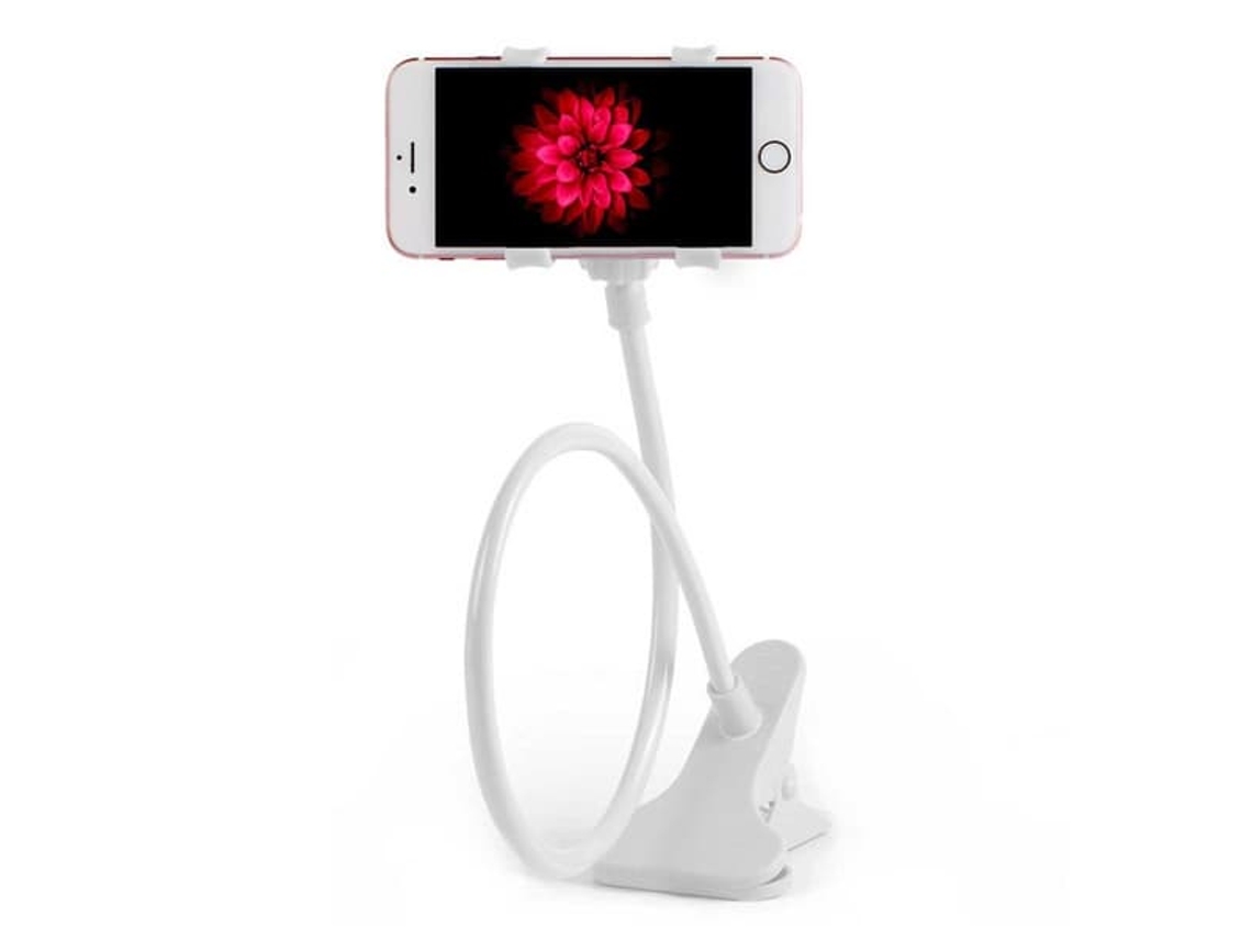 Braço Flexível Para Celular Com Grampo – Suporte Para Celular Para Mesa