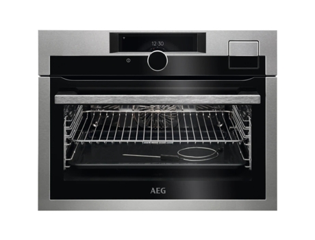 Forno Compacto AEG KSE998290M (43 L - 59.5 cm - Hidrolítico - Inox)
