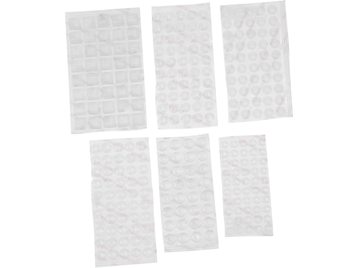 Artibetter 272 Peças De Protetores Silicone Autoadesivos Antiderrapantes Para Pés Móveis, Portas De Armários E