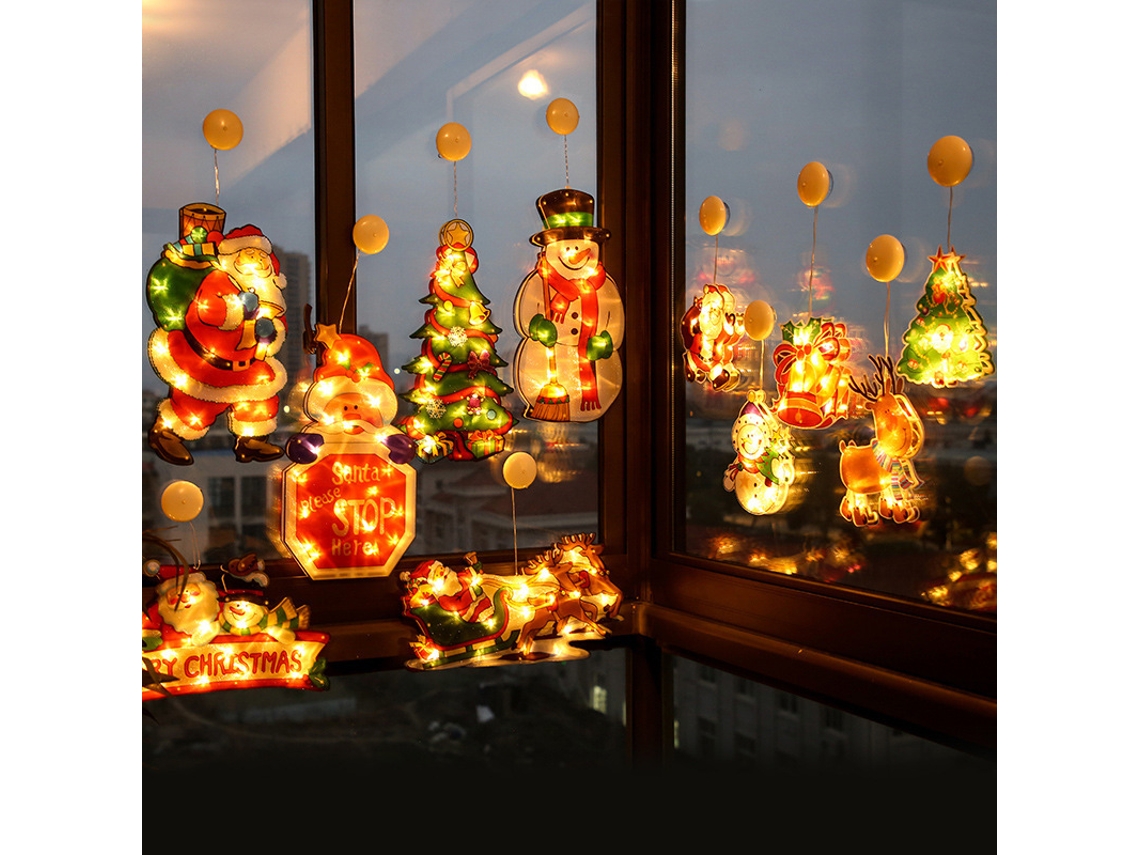 Lurelia Luz Ventosa Luzes Natal Led Decorativas Pequenas
