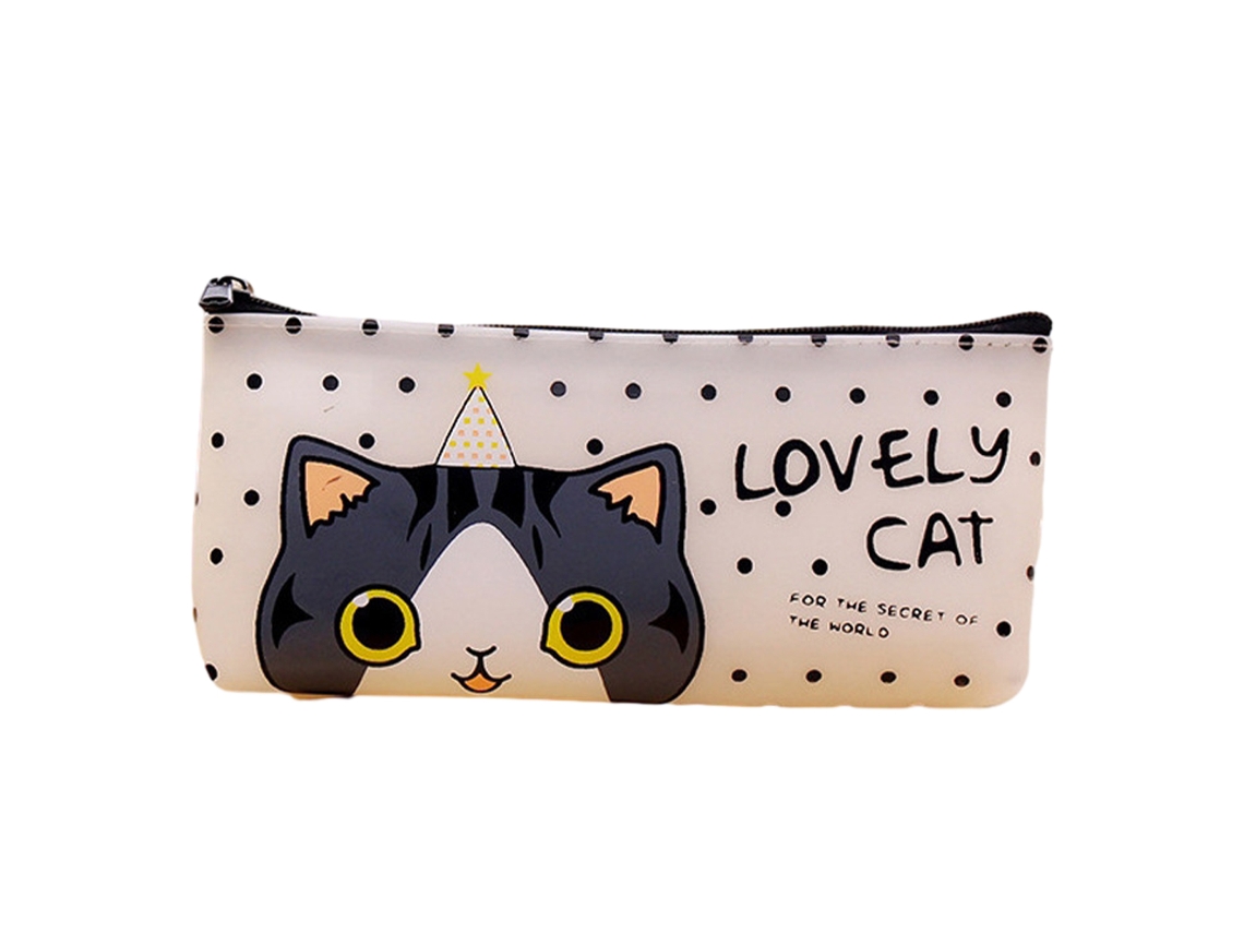 Estojo De Lápis Bolsa De Lápis Bolsa De Lápis Preto Estojo De Couro Pu Bolsa De Lápis Pequena Com Zíper Estilo2 ZMDECQNA