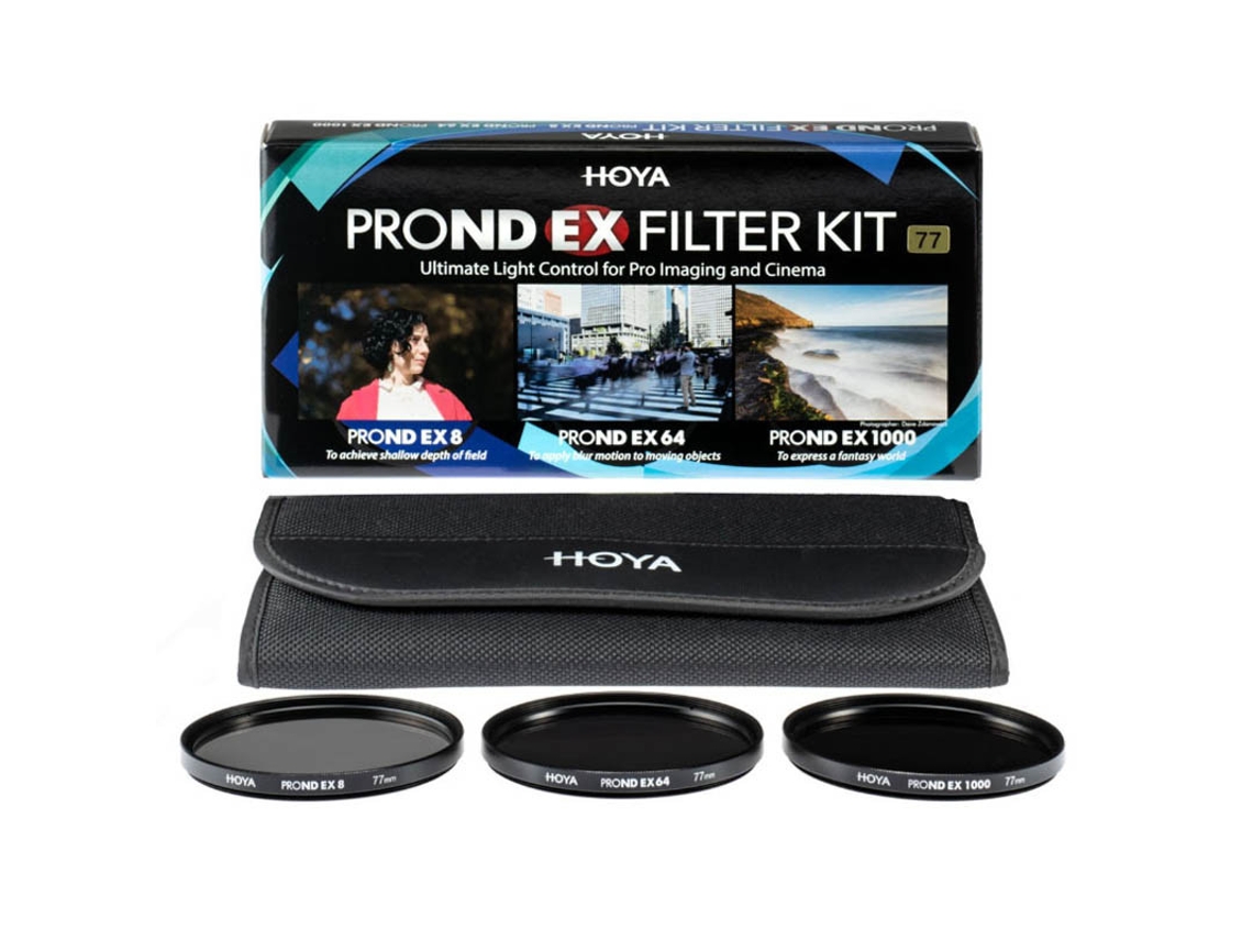 Kit de Filtros HOYA Pro Nd ex Pro Nd8/nd64/nd1000 62mm
