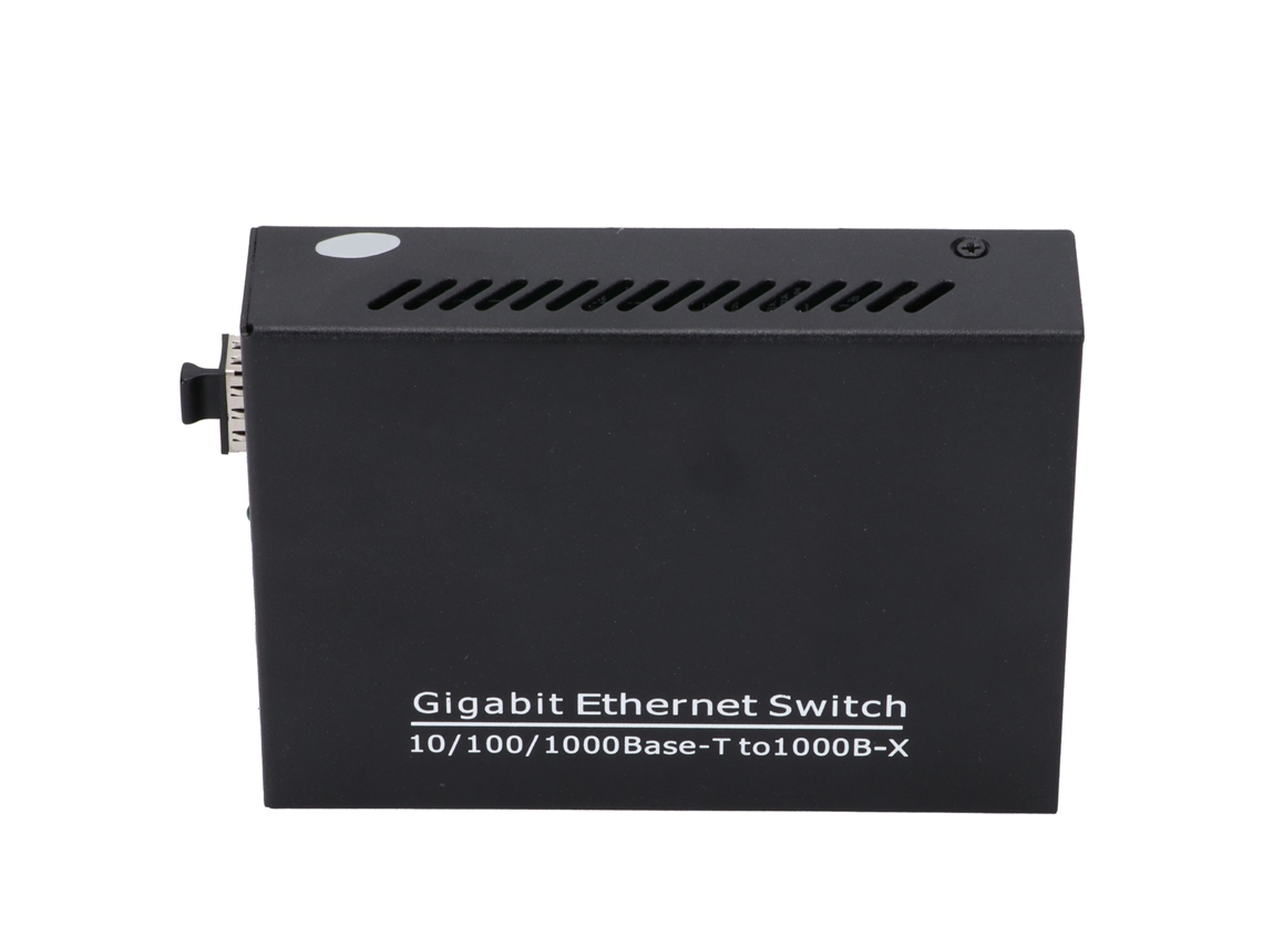 Conmutador Gigabit Ethernet de 2 Puertos Tbc mc3712e sfp Plug Play, Sin Gestión, para Ordenador de Red.