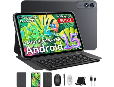 Tablet Vekfulpc T60 Pro (13.4 24 Gb 256 Gb Cinza)