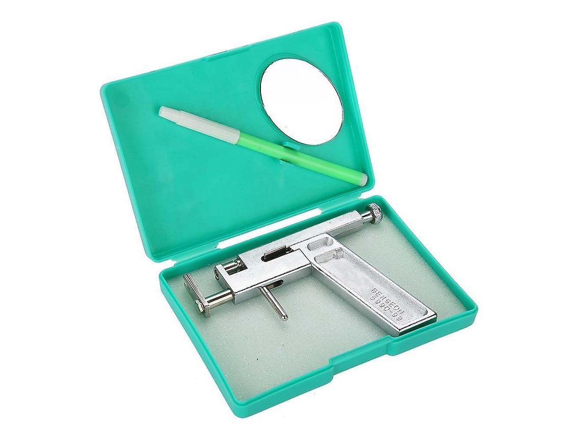Ferramenta De Perfuração De Orelha De Aço Inoxidável Com Caneta Marcadora E Espelho Olysi Shop