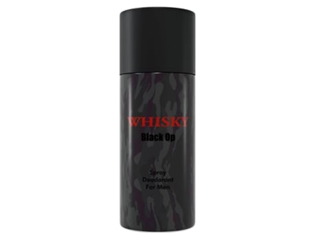 Desodorante Spray Masculino Whiskey Black Classic, 150ml, Fragrância Deluxe Duradoura Evaflor